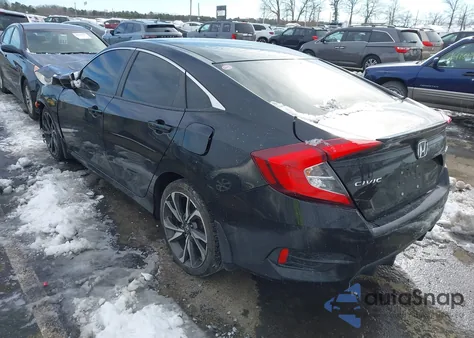2020 Honda Civic Sport z USA, uszkodzony, nr VIN 19XFC2F82LE214137